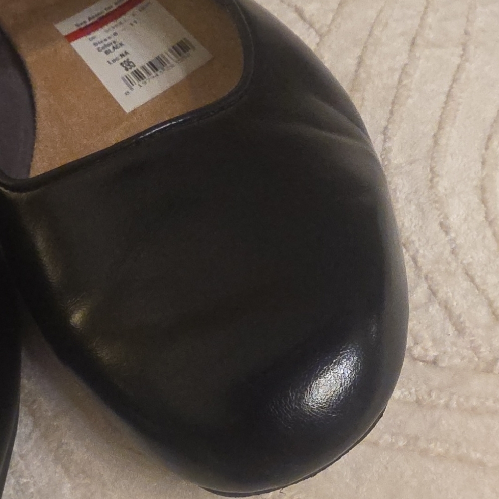 Dr. Scholl's Wexley Jane Classic Black Flats with Strap Size 9.5 Wide - Picture 5 of 16